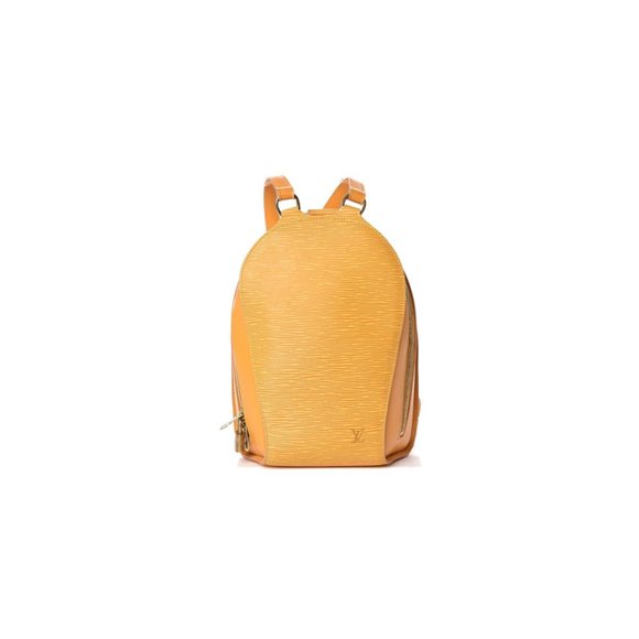 Louis Vuitton Yellow Epi Leather Mabillon Backpack 2lv1106 - Picture 1 of 12